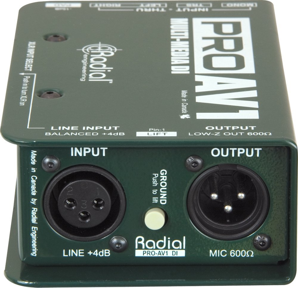 Radial Pro AV1 DI Box fac365 Ltd