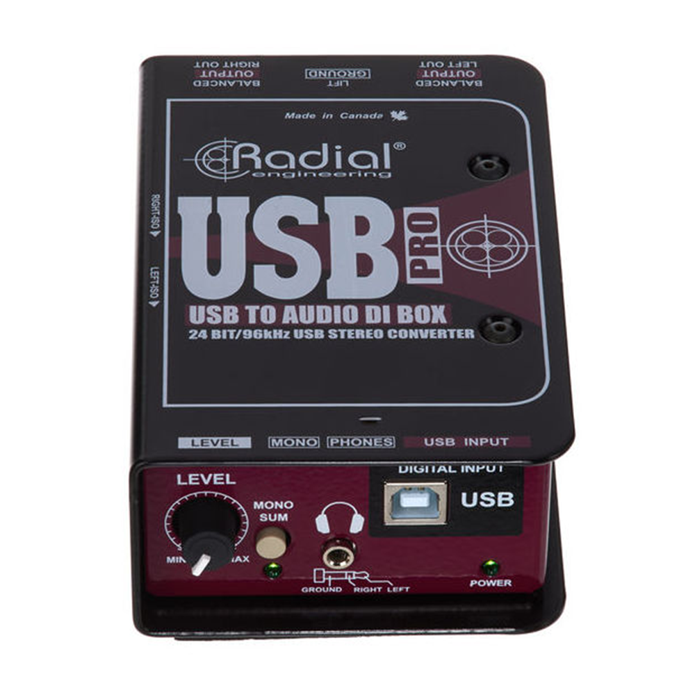 Radial USB Pro DI Box fac365 Ltd