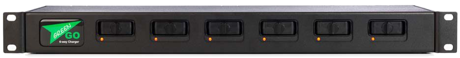 Green Go 6-Way Battery Charger